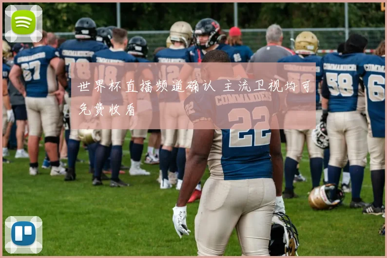 世界杯直播频道确认 主流卫视均可免费收看